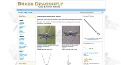 Desktop Screenshot of brassdragonfly.com